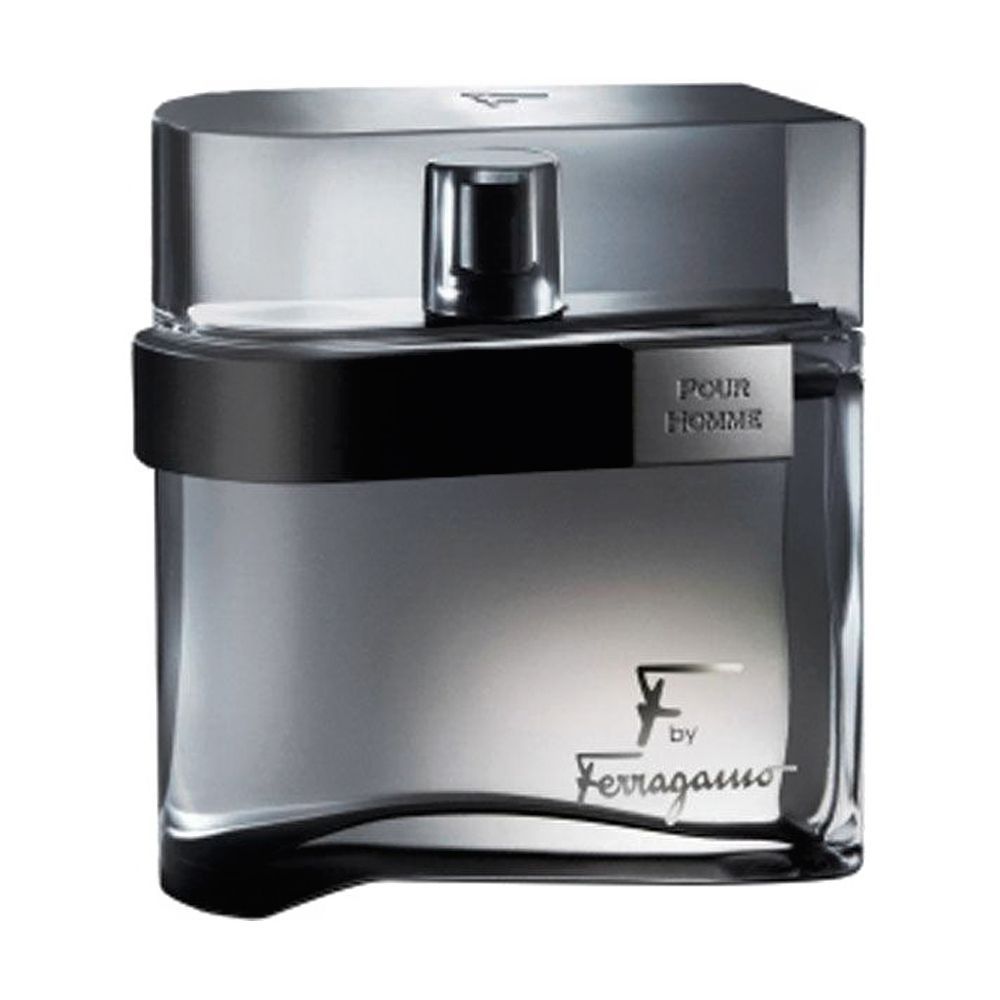 FERRAGAMO F BLACK MEN EDT 100ML - Frag Daddy