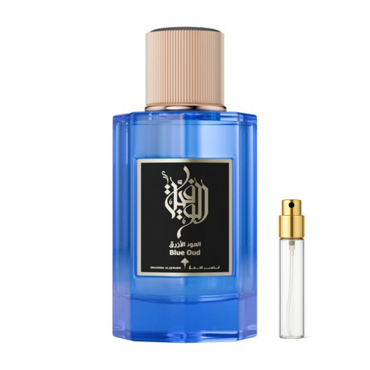 (DECANT) Ibrahim Al Qurashi Blue Oud (alternative: LV ombre nomad)