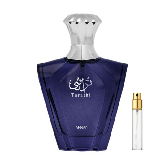 (DECANT) AFNAN Turathi Blue (Alternative: Bvlgari Tygar)